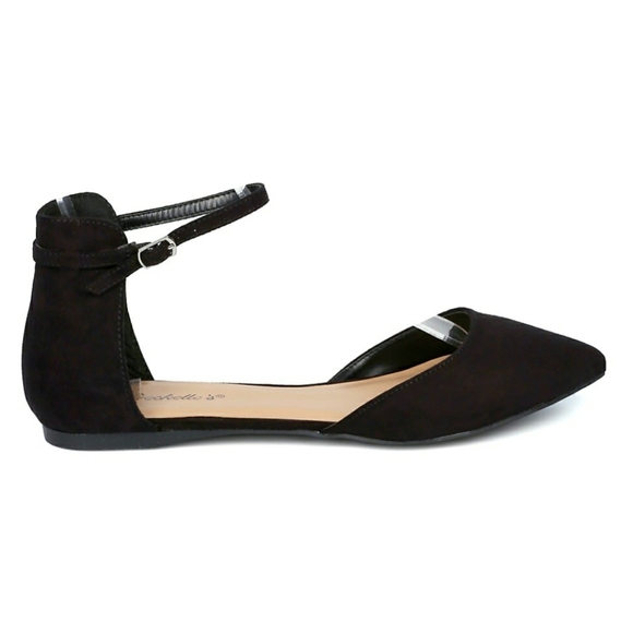 Black dolley flats - Picture 3 of 3